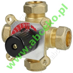 ESBE Zawory 4-drogowe od  Ø 22 do Ø 28