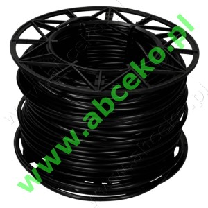 Kabel zapłonowy WN Ø 7 mm czarny (z metra) do 105ºC