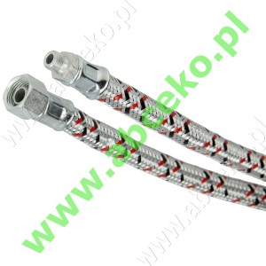 Przewód paliwa giętki prosty GZ ¼" x GW ⅜" 1000 mm
