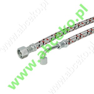 Przewód paliwa kątowy 90° GW ¼" x GW ⅜" 1200 mm