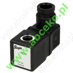  Cewka elektrozaworu RAPA typ M 10-12V = (prąd stały)