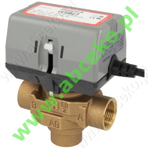 Zawór 3-drogowy z napędem VC 6013 MH 6000 ¾"