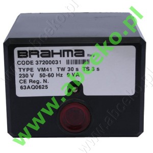 Automat BRAHMA VM 41 - 37200031 - TW 30 s. - TS 5 s. 