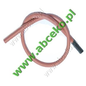  Silikonowy kabel WN końc. 1 x Ø 6,3 mm (500mm)