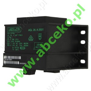  Transformator  zapłonowy AGL 26.A 2501, 230 VAC/24 VAC