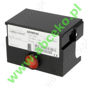 LGB 22.330 A27 - gazowy automat palnikowy Siemens 
