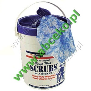Scrubs - 6 x 72 szt. ściereczek do czyszczenia bardzo mocno zabrudzonych rąk