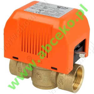 ORKLI zawór 2 drogowy GW 1" napęd z kablem, wył 5ż 220V  