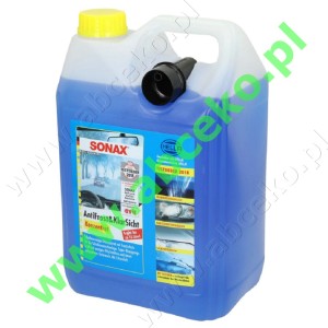 Sonax płyn niezamarzający i przezroczysty koncentrat 5 l.