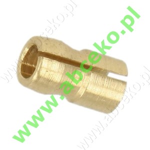 Redukcja - adapter elektrody Ø 4 x Ø 6,3 mm