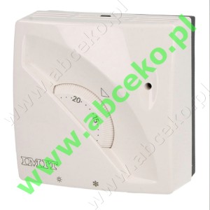 IMIT, termostat do pomieszczeń od 5...30°C z kontrolką