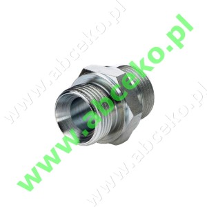 Nypel mosiężny  1/4” z jednym stożkiem 