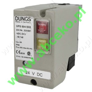Kontrola szczelności Dungs VPS 504 Typ S 02 24V DC