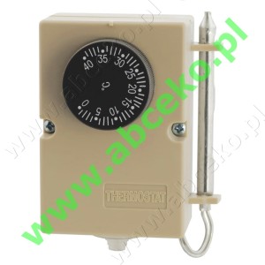 Termostat z wbudowaną głowicą 0...40°C