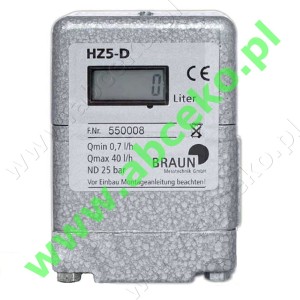 Licznik oleju BRAUN HZ5-D