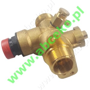 Zawór bezpieczeństwa stosowany w kotłach Saunier Duval