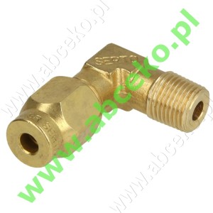 Złączka kątowa "Serto" ZKM-Z-GZS  Ø 12 x ½"          