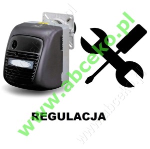 Wstępna regulacja nowego palnika olejowego