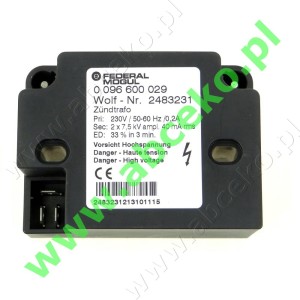 Transformator Beru 0096600029 (Wolf 24832231)