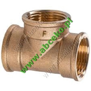 Trójnik mosiężny GW 1 1/2"