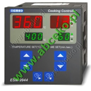 Regulator temperatury z timerem ESM 9944 "K" (0...999°C)
