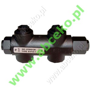 B-P-E...1/4" Safag-Danfoss, reduktor ciśnienia oleju 1-4 bar