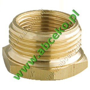 Redukcja  mosiężna GZ/GW  (N)  3/4 x 3/8"