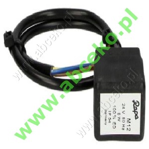 Cewka elektrozaworu RAPA typ M 12-24V~ 50 Hz