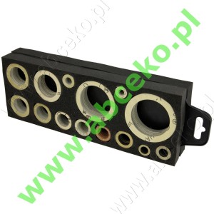 Zestaw ponad 200 szt. uszczelek - do instalacji domowych