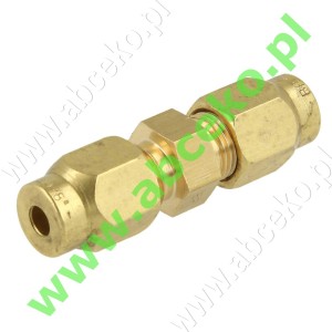 Złączki proste "Serto" ZPM-ZZ od Ø 4 do Ø 12 mm 