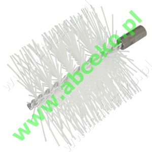 Szczotka prostokątna z gwintem M10 - 100 x 50 mm 