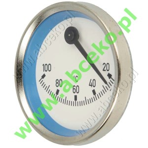 Termometr okr. kontaktowy 0...100°C, Ø 63 mm