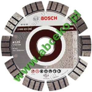 Tarcza diamentowa do cięcia Bosch - Ø 125 mm