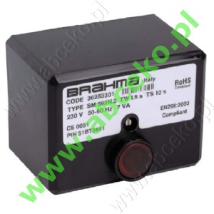 Automat BRAHMA SM 592.2 - 36283301, TW 1,5 s - TS 10 s