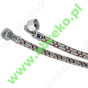 Przewód paliwa kątowy SR 6/75° 6 LL-G ⅜" 1000 mm