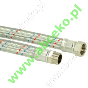 Przewdy proste w oplocie GW-GZ  od ¾" do 1"