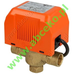 ORKLI zawór 3 drogowy Solar GW ½" napęd z kablem      