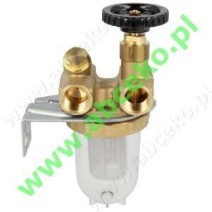Filtr dwu drogowy OVENTROP ½" z zaworami ( 41005)