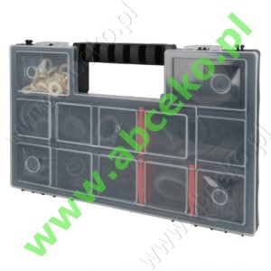 Walizka 220 szt. uszczelek EPDM  w 7 rozmiarach