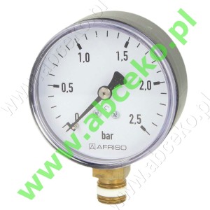 Manometr radialny ¼’’ Ø 63, 0 - 4 bar