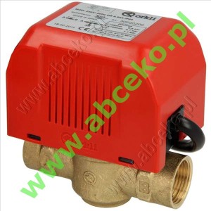 ORKLI zawór 2 drogowy GW ¾" napęd z kab. wył. 220V