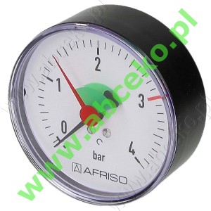 Manometr axialny  ¼’’  Ø 63, 0 - 4 bar
