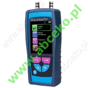 Analizator spalin Bluelyzer ST, 8 zestawów do wyboru