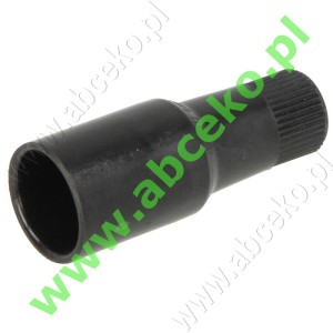 Fajka złączka "żeńska Ø 6,3" wkręcana do kabla WN Ø7