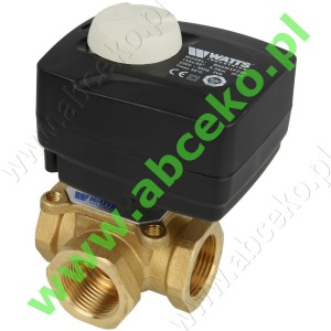 Watts zawór czterodrożny 1½" z napędem Kvs 26,0