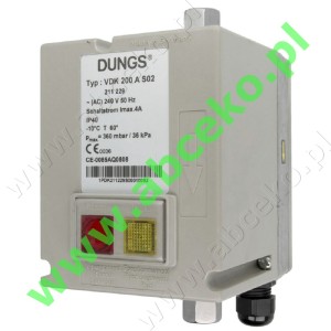 VDK 200 A S02 240V - Kontrola szczelności Dungs