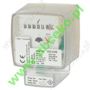 VZO 8 RE 1 - licznik przepływu oleju Aquametro od 4 do 200 l/h 