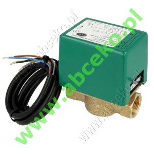 MUT zawory 2-drogowe GW ½", ¾", 1" z napędem i kablem                                   