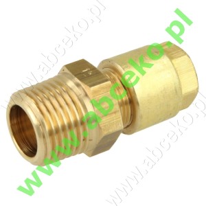 Złączki proste Serto ZPM-Z-GZS od Ø 4 x ⅛" do Ø 17 x ½"