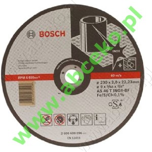 Tarcza Bosch do cięcia Inox - Rapido, Ø 230 mm x 2 mm 